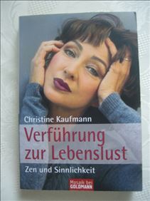Abbildung: Buch Christine Kaufmann - Verführung zur Lebenslust