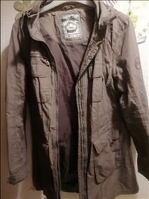 Abbildung: 1 art Kutte Jacke div. Taschen Kapuze Reißverschluss gr. M