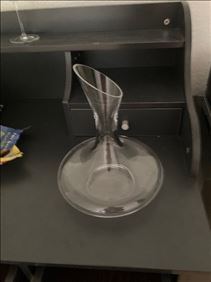 Abbildung: Glas Karaffe 