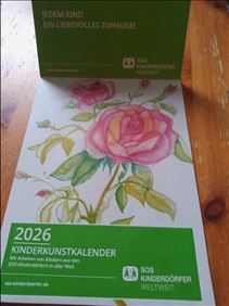 Abbildung: SOS Kinderdorf Kinderkunstkalender 2026