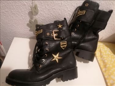Abbildung: Stiefeletten schwarz gr. 38 wie neu