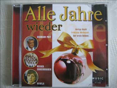 Abbildung: CD mit Weihnachtsliedern, Heintje, Freddy Quinn u.a.