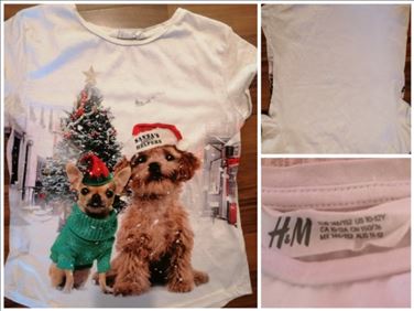 Abbildung: 1 shirt, 1 Haarreif weihnachten