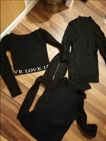 Abbildung: Pullover Oberteile 2 Teile freie Auswahl Größe S M