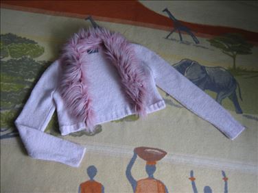 Abbildung: Primark Kurz-Jäckchen mit Wolle Gr. 34,waschbar