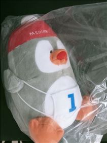 Abbildung: Neu/unbenutzt. Kuscheltier Pinguin PAEDIPROTECT