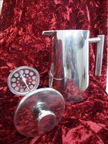 Abbildung: Tausche Thermo-Edelstahl-Druckkaffeekanne