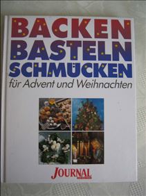 Abbildung: Buch, gebunden Backen, Basteln und Schmücken für Advent