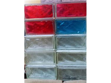 Abbildung: Glasbausteine Wolke 