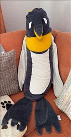 Abbildung: Großer Pinguin zum kuscheln oder als Rückenstütze