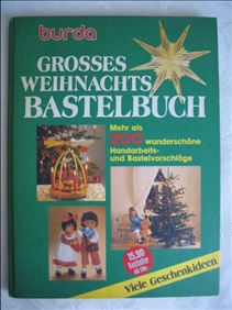 Abbildung: großes burda Weihnachts-Bastelbuch