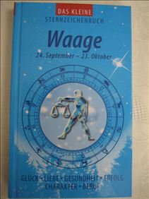 Abbildung: Buch, gebunden Sternzeichen Waage