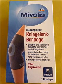 Abbildung: Kniegelenk-Bandage