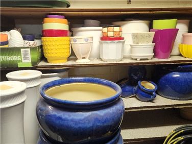 Abbildung: Blumen Übertopf 