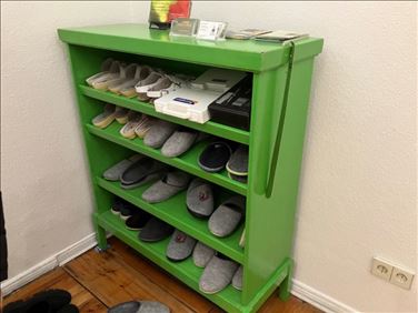 Abbildung: Schuhregal