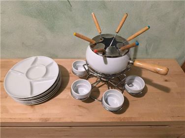 Abbildung: Fondue - Set 