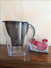Abbildung: Tausche BRITA Wasserfilter + 3 Kartuschen gegen Kaffeesahne