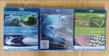 Abbildung: 3 Blu-ray mit Naturfilmen