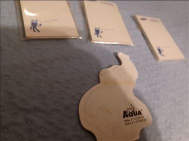 Abbildung: Klebezettel/altes Lineal