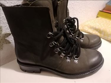 Abbildung: Stiefeletten Leder Gr. 38 wie neu sehr guten Zustand 