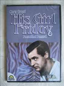 Abbildung: DVD mit Cary Grant - His Girl friday,ungeöffnet in OVP