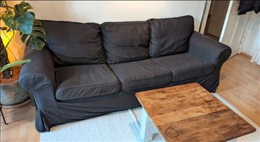 Abbildung: Sofa Ektorp  Ikea 3 Sitzer  2 Bezüge
