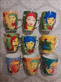 Abbildung: Krönung Sammeltassen 8 Stück