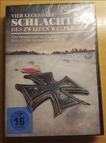 Abbildung: Neu,noch verschweißt,2 WK Schlachten siehe Rückseite,4 DVDs