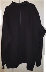 Abbildung: NEU Pullover Sweatshirt Gr. 5XL,schwarz,Fa.Roswell (Amazon)