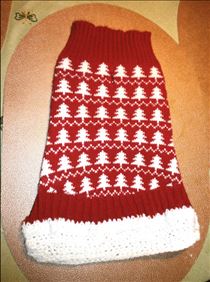 Abbildung: Hundepullover Größe S