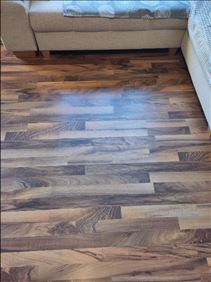 Abbildung: Laminat verlegt