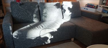 Abbildung: Kl. IKEA Sofa m. Gästebettfunktion 