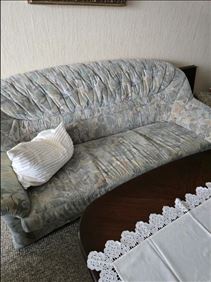 Abbildung: 3-teilige Couchgarnitur, Sofa plus 2 Sessel, super Zustand