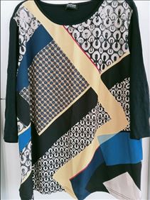 Abbildung: Neuwertig.Shirtbluse von Taifun,Gr 46