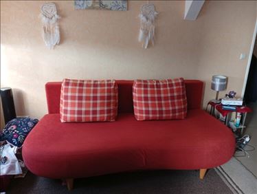 Abbildung: Couch mit schlaffunktion zu verschenken 