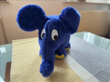 Abbildung: Kuscheltier Elefant wie neu