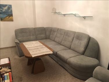 Abbildung: Bequemes Ecksofa