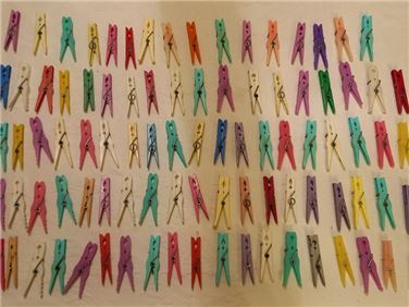 Abbildung: Wäscheklammern  