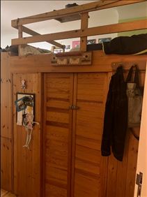 Abbildung: Hochbett Eigenbau zu verschenken