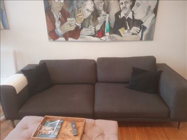 Abbildung: Gut erhaltenes Nockeby 3er-Sofa zu verschenken