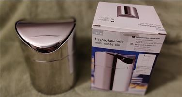 Abbildung: Tischabfalleimer