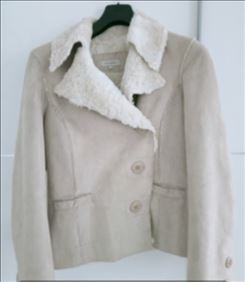 Abbildung: Wie neu. Fellimitat Jacke,Gr S