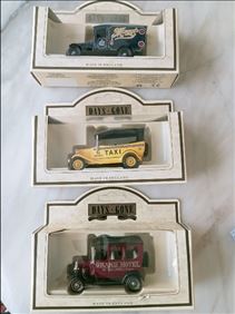 Abbildung: Neu.3xVintage 1990 Lledo Models Of Days Gone  Collectors 