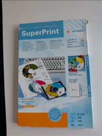 Abbildung: CD/DVD Etiketten und Einleger