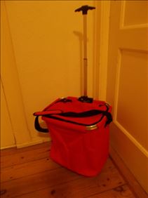 Abbildung: Einkaufstasche auf Rollen H 36 B 40 T 28 cm