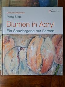 Abbildung: Blumen in Acryl