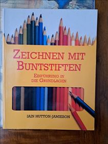 Abbildung: Zeichnen mit Buntstiften
