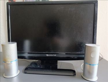 Abbildung: PC Monitor und PC Lautsprecher 