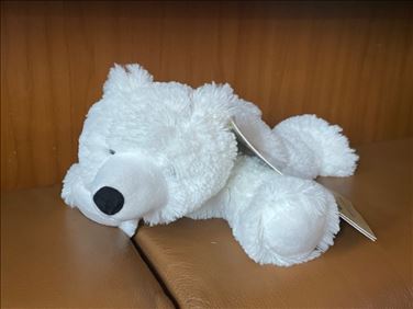 Abbildung: Tausche neuen Warmies Eisbär Plüschtier Kirschkernkissen