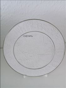 Abbildung: Porzellan Dekorteller,D: 15 cm